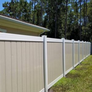 vinyl fence