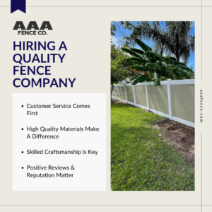 quality fence company