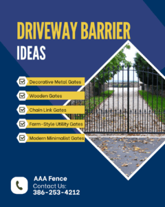 driveway barrier ideas