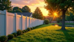 how to clean vinyl fence