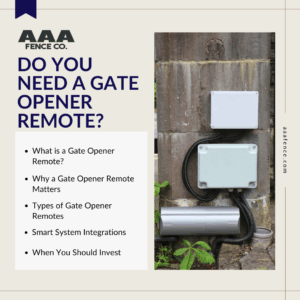 gate opener remote