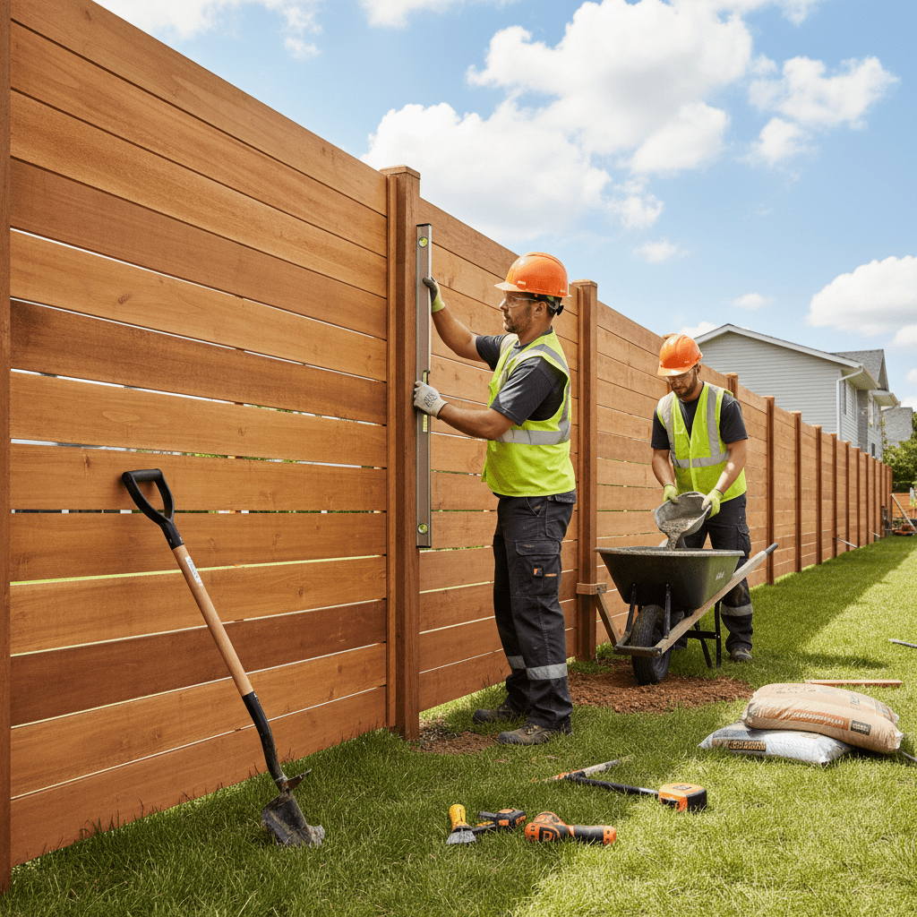 fence installation