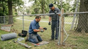 Chain Link Fence Installation